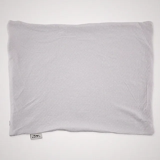 Bucky Natural Bedding Collection Wool Cotton White 1 inches 20x15 Couch Accent