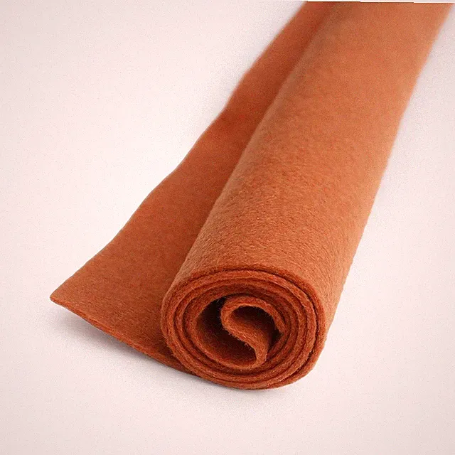 Cinnamon Brown - Wool Felt Oversized Sheet - 35% Wool Blend - 1 12x18 inch Sh...