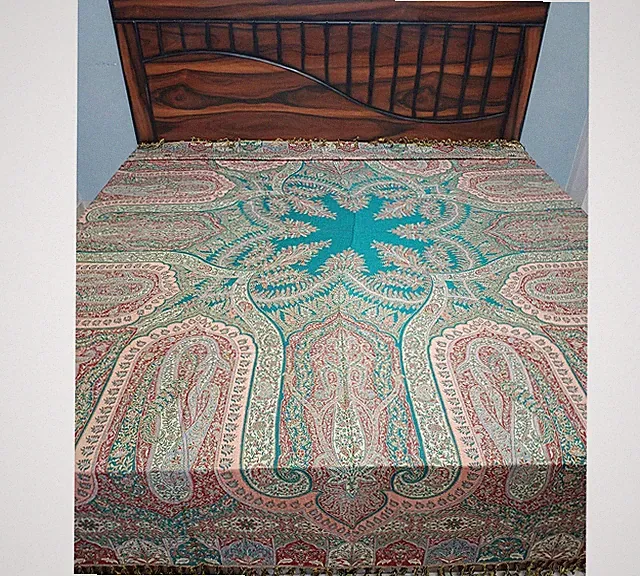 Gorgeous Bed Covers Bedspread Ombre Jamawar Throw boho Wool Reversible Blanket