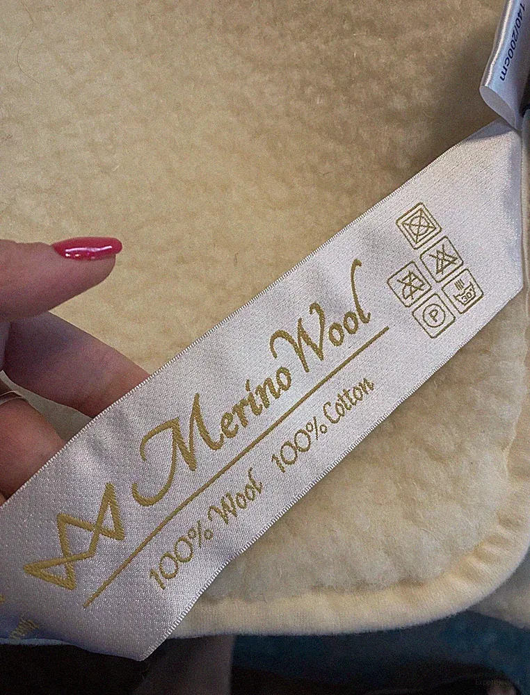Merino Wool Mattress Topper - 100% Wool with 100% Cotton backing.