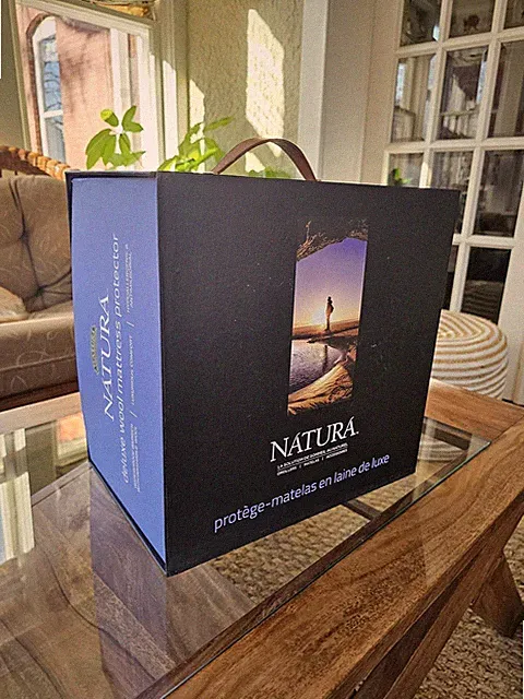 Natura Smart Wash Wool™ Luxury Wool Filled Mattress Protector