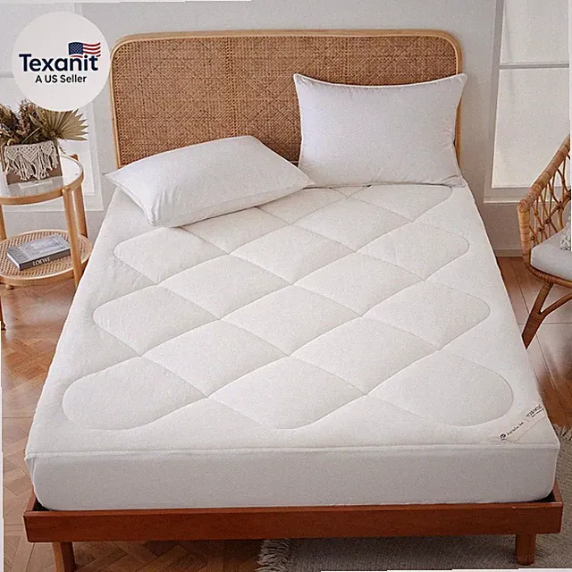 Natural Wool Mattress Pad Queen – 500GSM Organic Australian Wool Mattress Topper