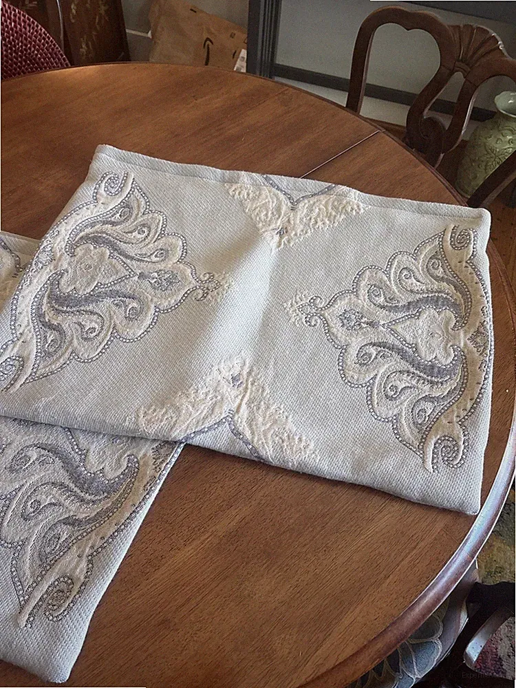 soft surroundings Reg Pillow Shams 26x191/2” A Pair. Wool Blend
